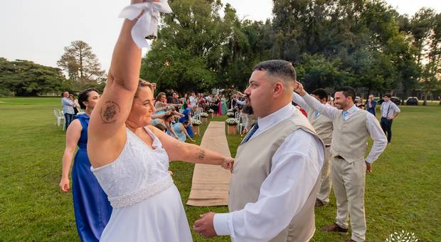 Casamentos de Catarina e Daniel - cerimônia e festa
