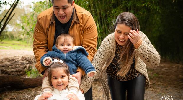 Ensaio Infantil/Família de Santiago 1 ano