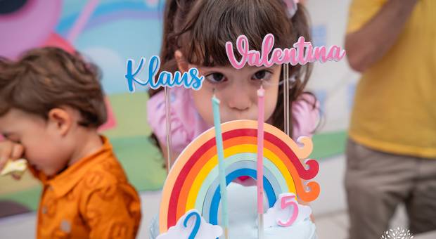 Festa Infantil de Klaus 2 anos e Valentina 5 anos