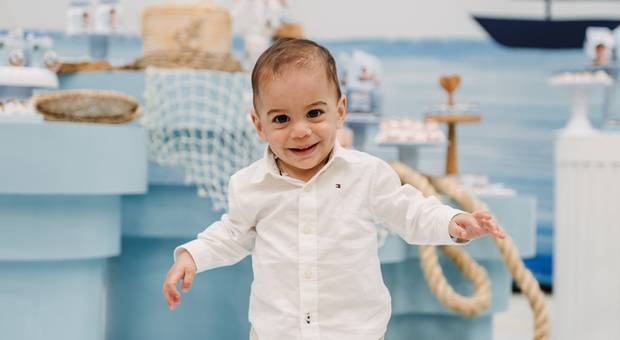 Fotografia de Aniversário Infantil  de Festa de 1 ano do Pedro no Buffet Santa Arruaça