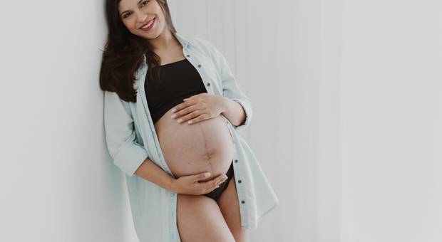 Ensaio Gestante em Estúdio de Ensaio Gestante da Amanda 