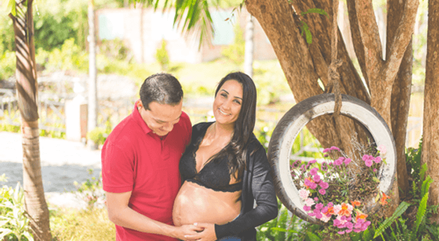 Ensaio Gestante ao ar livre de Mislene e Rafael { Ensaio Gestante }