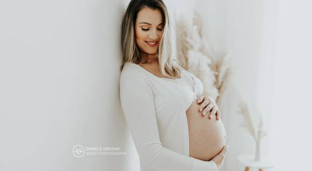 Ensaio Gestante em Estúdio de Ensaio Gestante da Mari 
