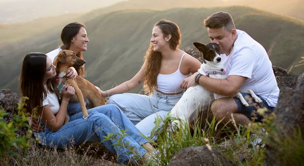 Externo de Estrela, Pandora e Família – Leveza e amor em cada clique