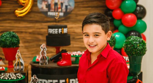 Festa Infantil   de Fellipe 9 anos 