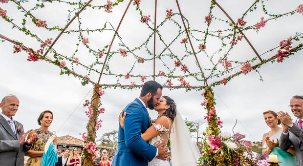 Casamentos de Fabi e Leo