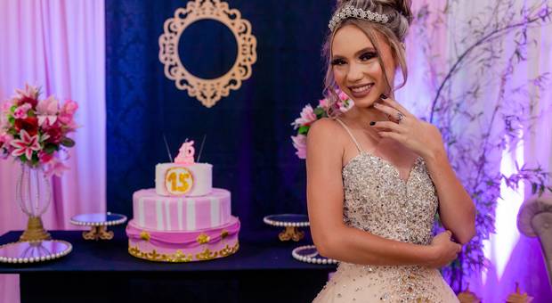 Festa de 15 Anos  de 15 Anos Kauany da Rosa