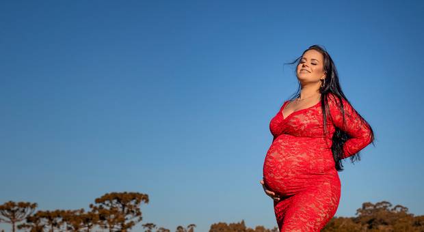 Ensaios de Gestantes de Book de Gestante - Valéria 