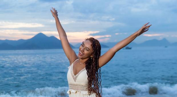 Ensaio Externo de  Letícia Martins - Praia Vermelha