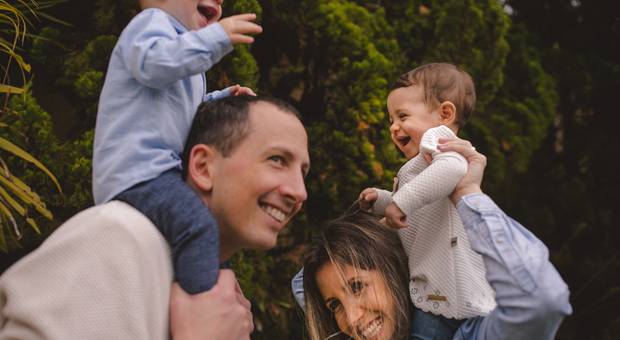 Famílias de RAFA, WAGNER, NICOLAS E MARTINA