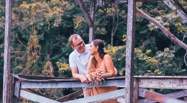 Pré Wedding de O amor no ar com Laiza e Adriano