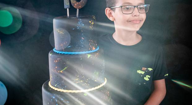 Festas Infantis de O pequeno Danilo está crescendo, fez 10 anos. 