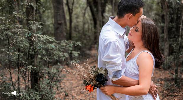 Pré Wedding de A grandeza do amor não está no tamanho da festa, mas sim na grandiosidade dos gestos. 