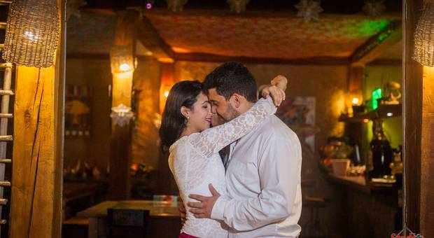 Ensaio de Christian e Valdinara