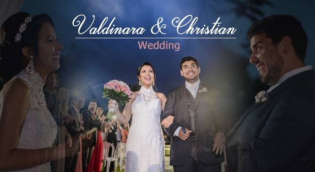 Casamentos de Valdinara e Christian