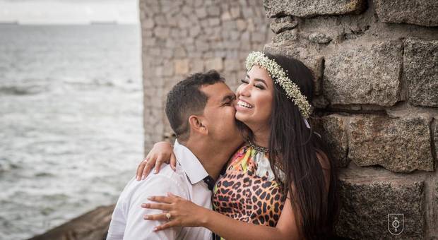 Ensaio de Francieli e Orlando
