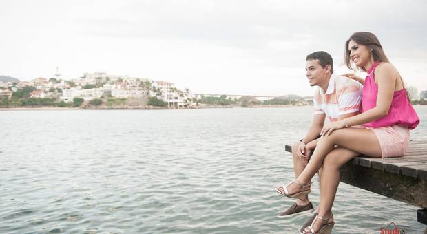 Ensaio de Daniela e Gabriel