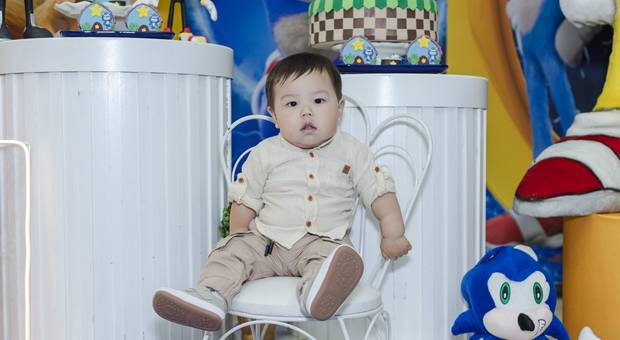 Família de Aniversário - Lucas