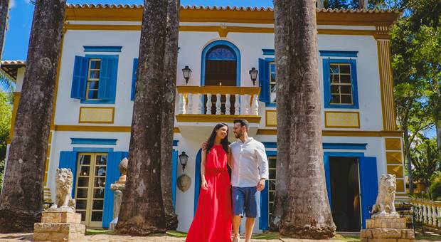 Ensaio de Tainá e Mauro