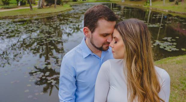 Ensaio de Bruna e Arthur