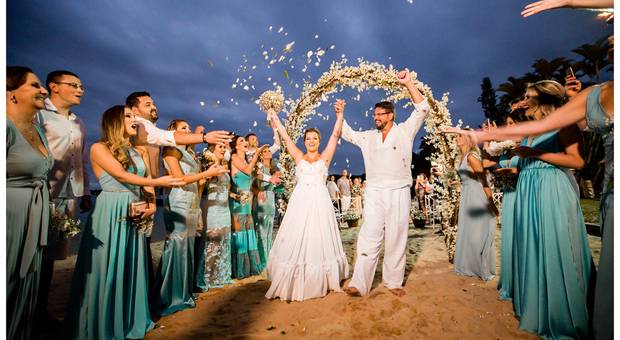 Casamentos de Cristine e Andler