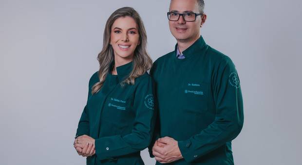 Fotos Corporativas de Sabrina e Gustavo - Dentistas