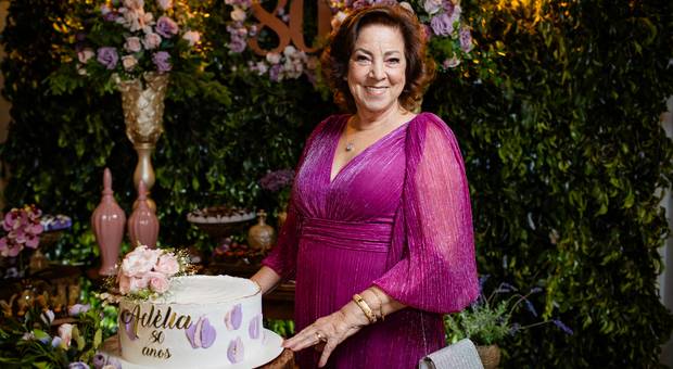 Aniversários de Adélia 80 Anos