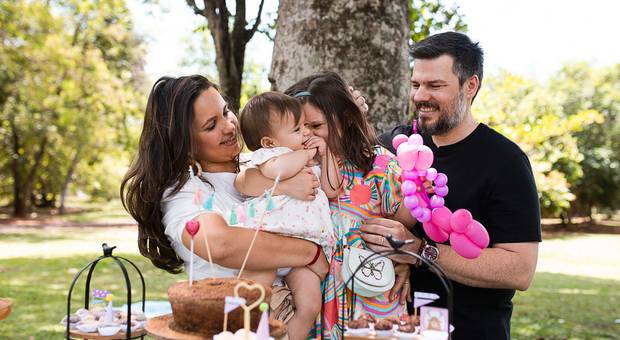 Sorrisos de criança de O Piquenique da Lisa