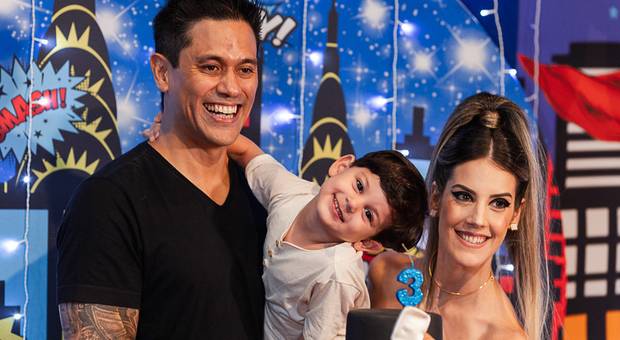 Sorrisos de criança de Dadinho fez 3