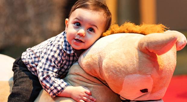 Sorrisos de criança de A fazendinha do Emanuel