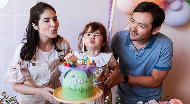 Celebrando a Vida de Sofia fez 3