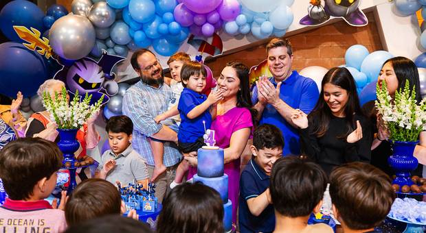 Celebrando a Vida de Felipe fez 4