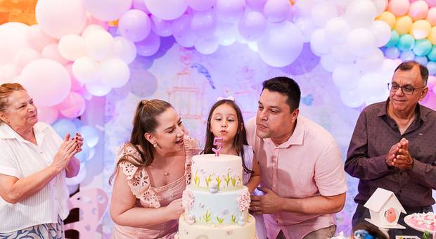 Celebrando a Vida de Mariana fez 5