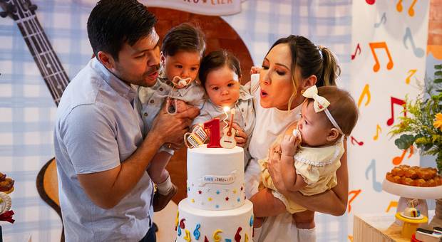 Celebrando a Vida de Liza, Theo e Dante