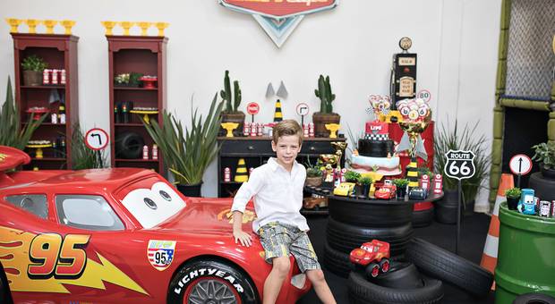 Sorrisos de criança de Luís Felipe 6 anos