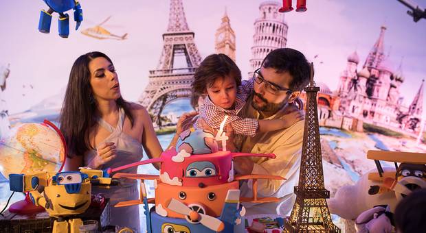 Sorrisos de criança de João Vicente fez 4