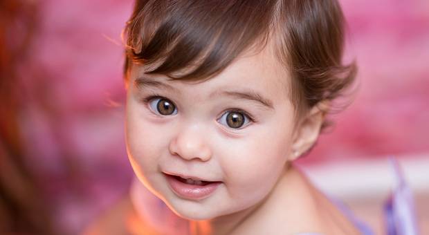 Sorrisos de criança de O primeiro parabéns da Íris