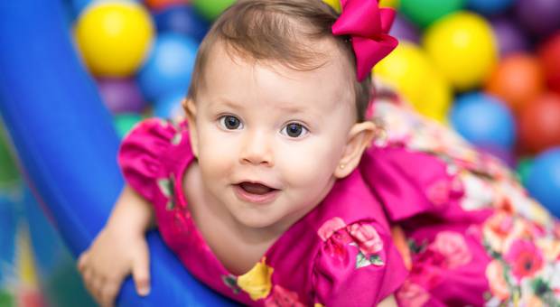 Sorrisos de criança de Há um ano: Manuela