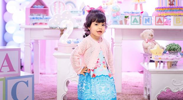 Sorrisos de criança de A gente sabe quando a festa foi boa