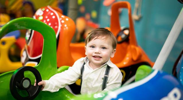 Sorrisos de criança de Um ano depois já chegou! 