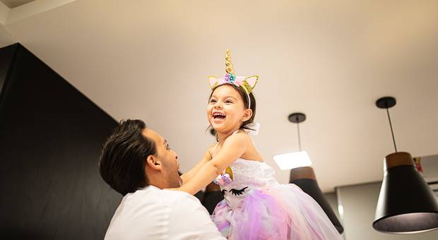 Sorrisos de criança de Três aninhos da Maria Alice
