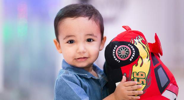 Sorrisos de criança de Uma pessoinha em construção