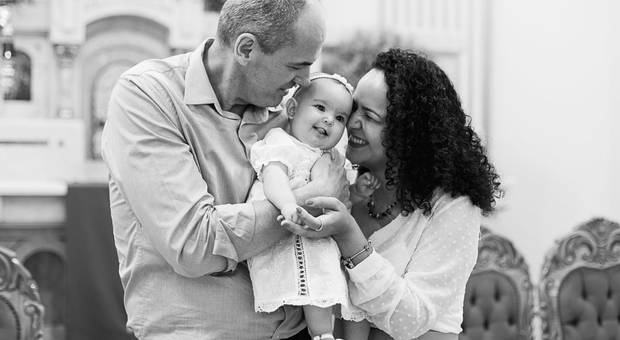 Sorrisos de criança de 