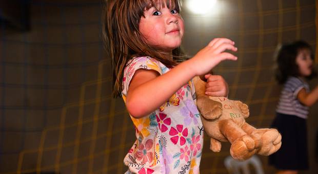 Vai ter só um Bolinho de Alegria mais que completa! Maria Clara, 4 aninhos