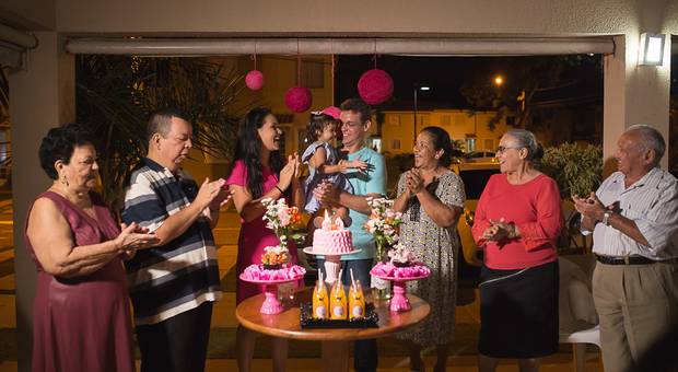 Sorrisos de criança de Dois anos de vida, dois anos de festa: Manu