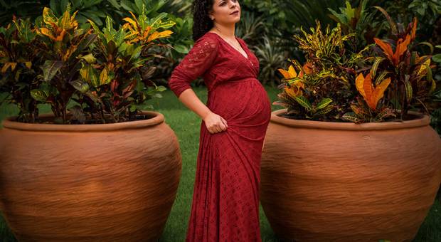 Gestante de A espera da Isadora