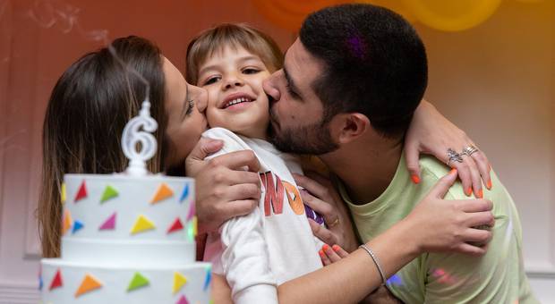 Família de Manu 6 anos