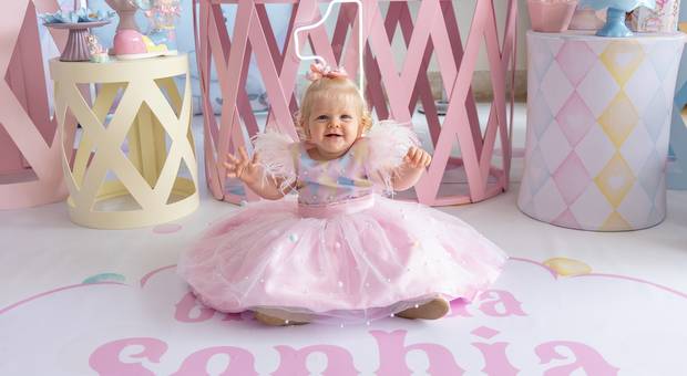 Família de Sophia 1 ano