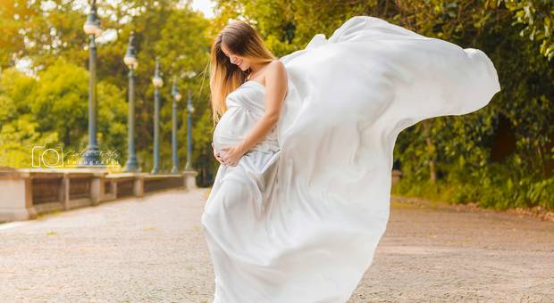 Gestante de Ensaio Gestante Letícia 