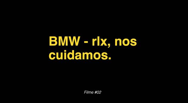 Publicidade. de Bmw, rlx nos cuidamos - Manutenção do seu bmw. FILM2